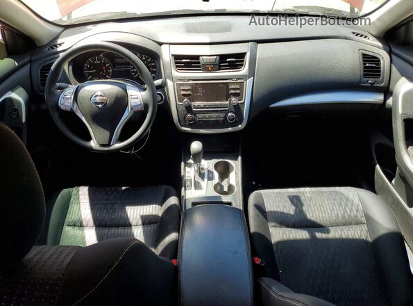 1N4AL3AP5GN328963 2016 NISSAN ALTIMA Темно-бордовый Вид панели приборов