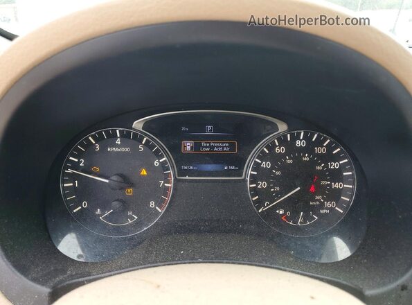 1N4AL3AP5GN337095 2016 NISSAN ALTIMA White Widok zestawu wskaźników