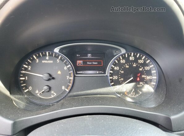 1N4AL3AP5GN383686 2016 NISSAN ALTIMA Black Vista del cuadro de instrumentos