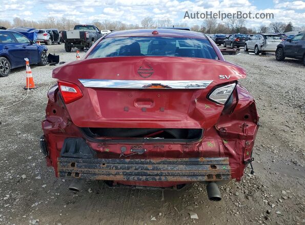 1N4AL3AP5HC125374 2017 NISSAN ALTIMA Red Vista trasera