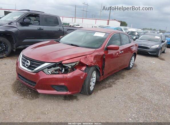1N4AL3AP5HC172985 2017 NISSAN ALTIMA Red Przód lewy