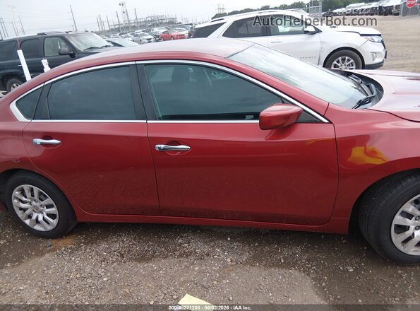 1N4AL3AP5HC172985 2017 NISSAN ALTIMA Red Widok wnętrza z tyłu