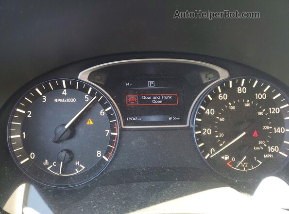 1N4AL3AP5HC176874 2017 NISSAN ALTIMA Charcoal Widok zestawu wskaźników