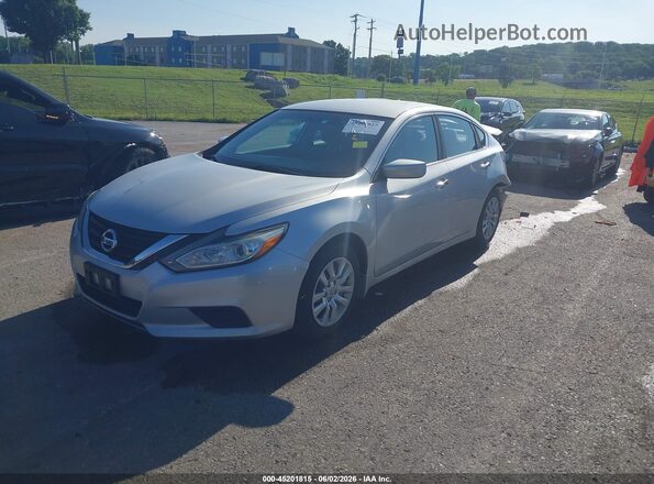 1N4AL3AP5HC241125 2017 NISSAN ALTIMA Silver Առջևի ձախ երեք քառորդ տեսարան