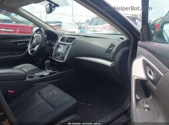 1N4AL3AP5HC294570 2017 NISSAN ALTIMA Black Widok wnętrza z przodu