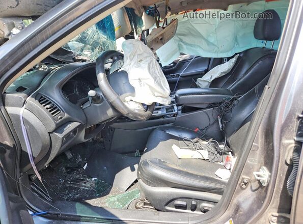 1N4AL3AP5HC490587 2017 NISSAN ALTIMA Gray წინა სალონის ხედი