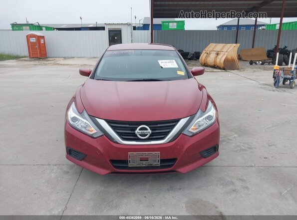 1N4AL3AP5HN306723 2017 NISSAN ALTIMA Red Instrument cluster view