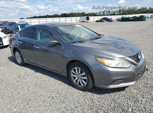 1N4AL3AP5HN313381 2017 NISSAN ALTIMA Серый Передняя правая четверть