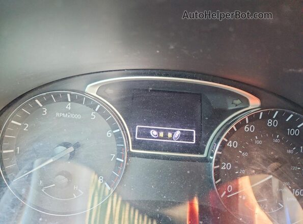 1N4AL3AP5HN348955 2017 NISSAN ALTIMA Silver Widok zestawu wskaźników