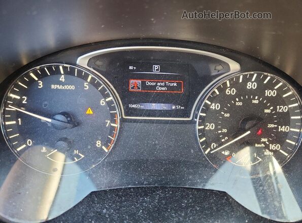 1N4AL3AP5JC114297 2018 NISSAN ALTIMA Черный Вид щитка приборов