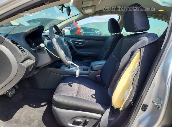 1N4AL3AP5JC118687 2018 NISSAN ALTIMA Silver წინა სალონის ხედი