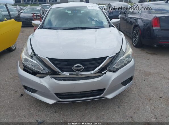 1N4AL3AP5JC161104 2018 NISSAN ALTIMA Серебряный Вид щитка приборов