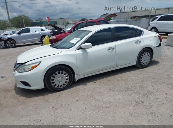 1N4AL3AP5JC161247 2018 NISSAN ALTIMA Белый Передняя левая четверть