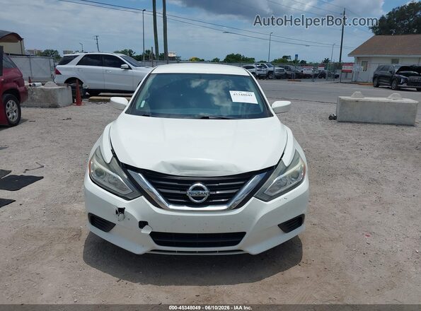 1N4AL3AP5JC161247 2018 NISSAN ALTIMA Белый Вид щитка приборов
