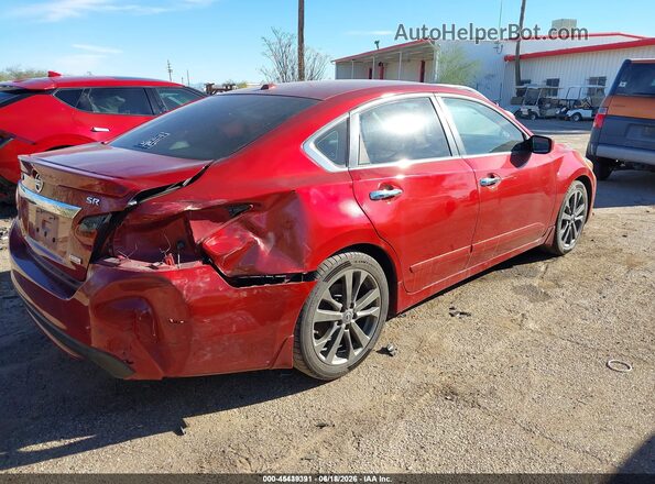 1N4AL3AP5JC184124 2018 NISSAN ALTIMA Red Widok z przodu