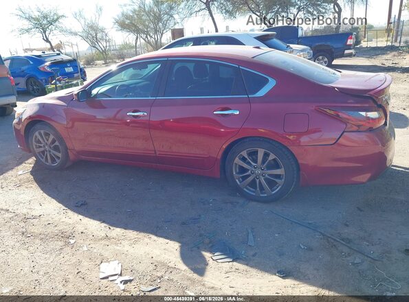 1N4AL3AP5JC184124 2018 NISSAN ALTIMA Red Widok wnętrza 360 stopni