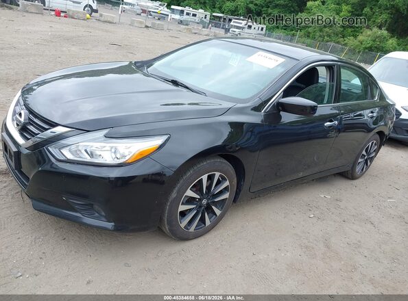 1N4AL3AP5JC211662 2018 NISSAN ALTIMA Black Przód lewy