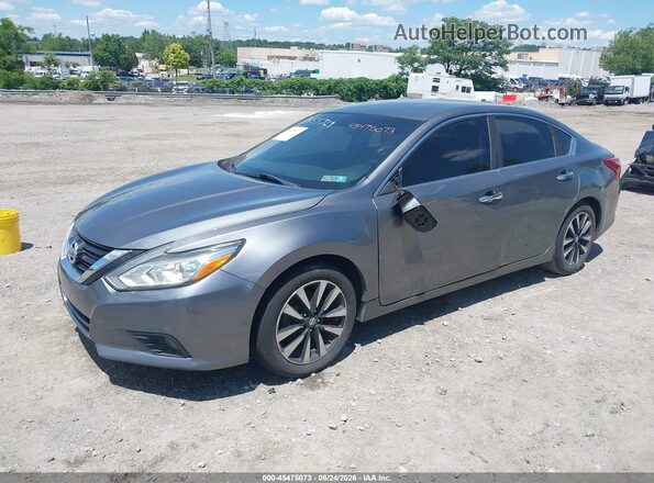 1N4AL3AP5JC215470 2018 NISSAN ALTIMA Gray Առջևի ձախ երեք քառորդ տեսարան