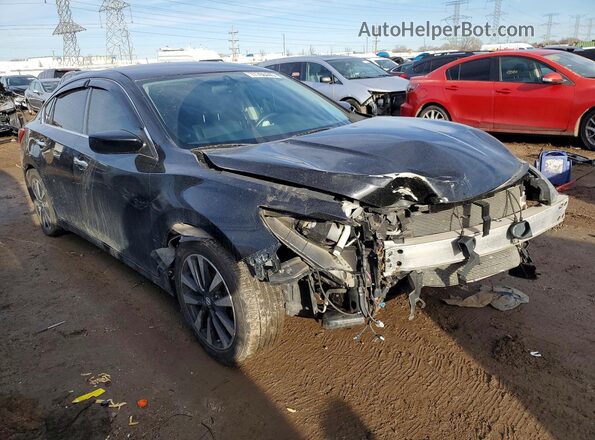 1N4AL3AP5JC217316 2018 NISSAN ALTIMA Black Przód prawy