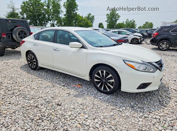 1N4AL3AP5JC243558 2018 NISSAN ALTIMA Белый Передняя правая четверть