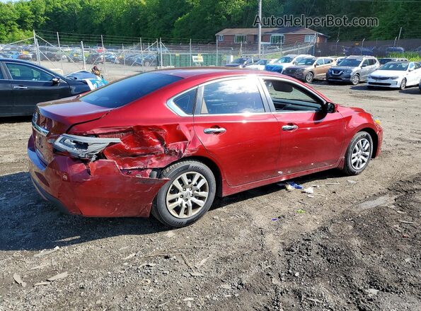 1N4AL3AP5JC474895 2018 NISSAN ALTIMA Красный Задняя правая четверть