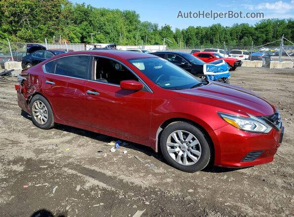 1N4AL3AP5JC474895 2018 NISSAN ALTIMA Красный Передняя правая четверть