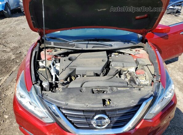 1N4AL3AP5JC474895 2018 NISSAN ALTIMA Красный Вид задней части салона