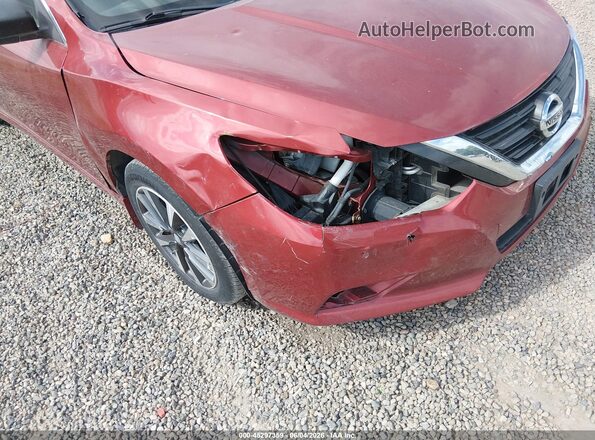1N4AL3AP6GC128198 2016 NISSAN ALTIMA Red Widok zestawu wskaźników