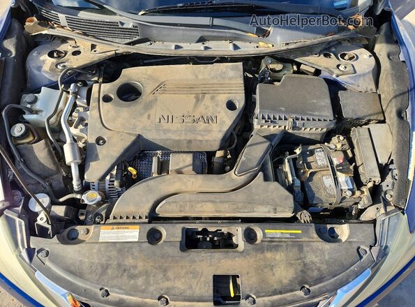 1N4AL3AP6GC135152 2016 NISSAN ALTIMA Blue უკანა სალონის ხედი