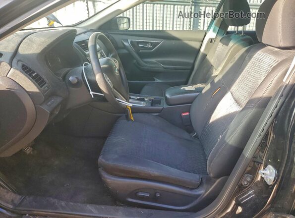 1N4AL3AP6GC145146 2016 NISSAN ALTIMA Black Widok wnętrza z przodu