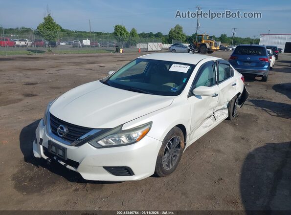 1N4AL3AP6GC179667 2016 NISSAN ALTIMA Белый Передняя левая четверть
