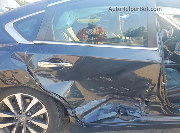 1N4AL3AP6GC193455 2016 NISSAN ALTIMA Black უკანა სავარძლების ხედი