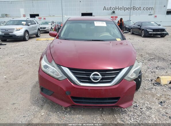 1N4AL3AP6GC225711 2016 NISSAN ALTIMA Red Widok wnętrza z tyłu