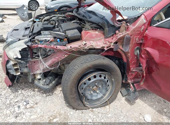 1N4AL3AP6GC225711 2016 NISSAN ALTIMA Red Widok z przodu