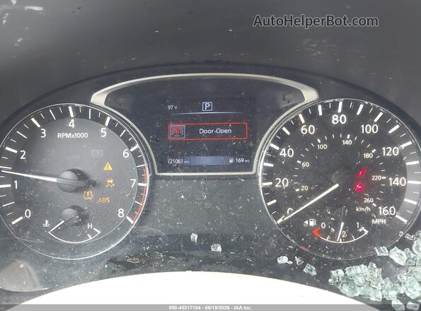1N4AL3AP6GC225711 2016 NISSAN ALTIMA Red Widok tylnych siedzeń