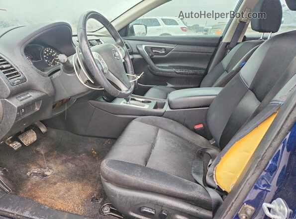 1N4AL3AP6GC237440 2016 NISSAN ALTIMA Blue Вид салону спереду