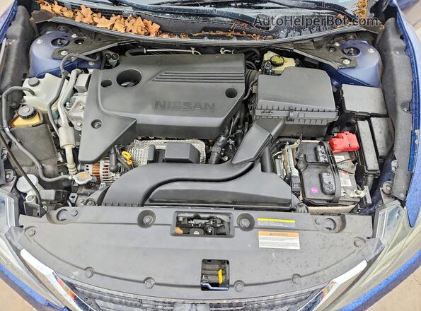 1N4AL3AP6GC237440 2016 NISSAN ALTIMA Blue Вид задньої частини салону