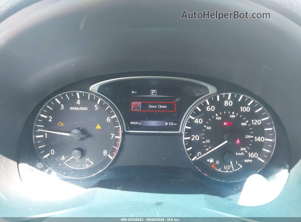 1N4AL3AP6GC238524 2016 NISSAN ALTIMA Белый Вид задних сидений
