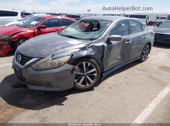 1N4AL3AP6GC246607 2016 NISSAN ALTIMA Gray Առջևի ձախ երեք քառորդ տեսարան