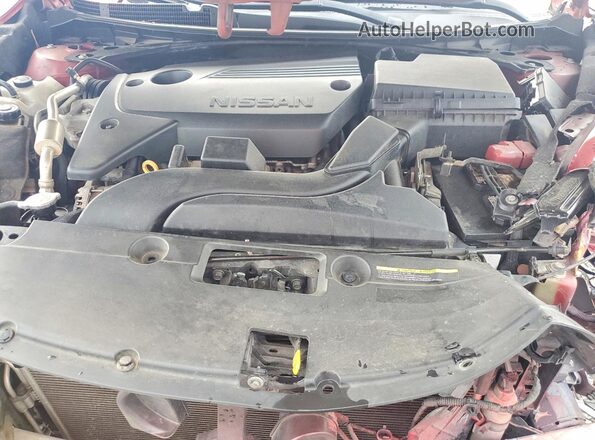 1N4AL3AP6GC260202 2016 NISSAN ALTIMA Красный Вид задней части салона