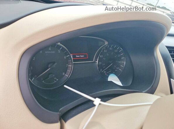 1N4AL3AP6GC260202 2016 NISSAN ALTIMA Красный Вид щитка приборов