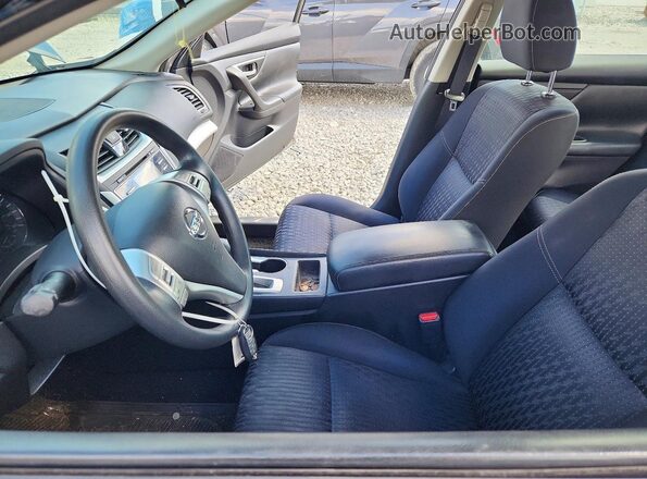 1N4AL3AP6GN358490 2016 NISSAN ALTIMA Black Widok wnętrza z przodu