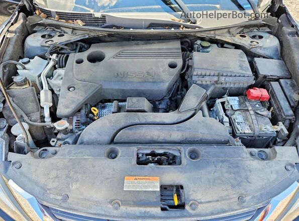 1N4AL3AP6GN358490 2016 NISSAN ALTIMA Black Widok wnętrza z tyłu