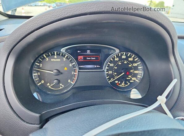 1N4AL3AP6GN358490 2016 NISSAN ALTIMA Black Widok zestawu wskaźników