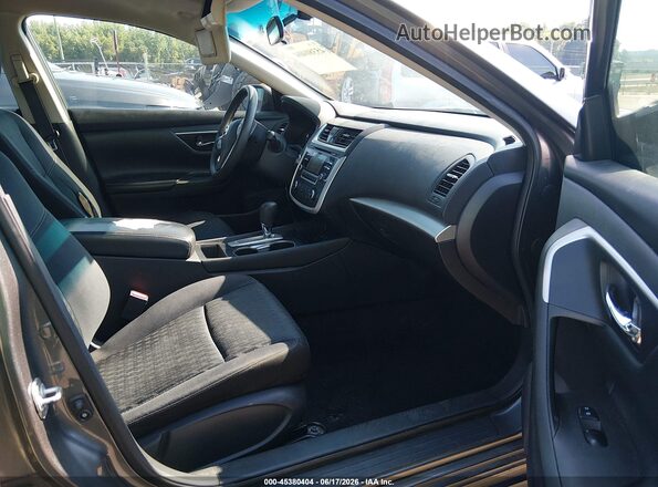 1N4AL3AP6GN361969 2016 NISSAN ALTIMA Gray წინა სალონის ხედი