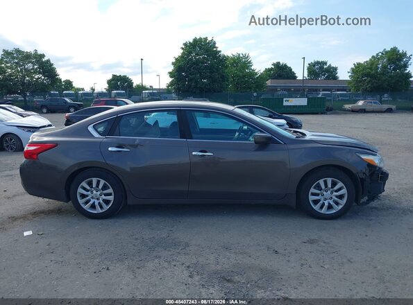1N4AL3AP6GN392896 2016 NISSAN ALTIMA Gray Widok zestawu wskaźników