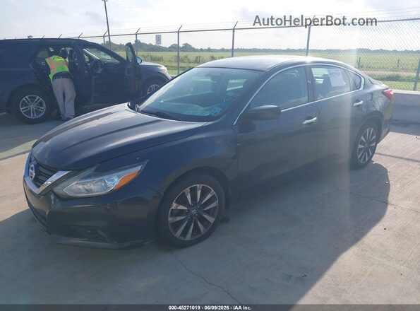 1N4AL3AP6HC115517 2017 NISSAN ALTIMA Black Przód lewy