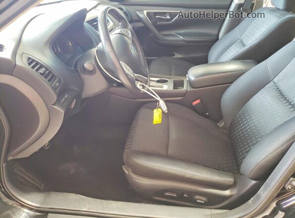 1N4AL3AP6HC121818 2017 NISSAN ALTIMA Черный Вид салона спереди