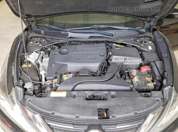 1N4AL3AP6HC121818 2017 NISSAN ALTIMA Черный Вид задней части салона