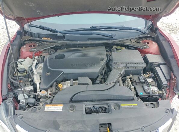 1N4AL3AP6HC153832 2017 NISSAN ALTIMA Red Rear interior view